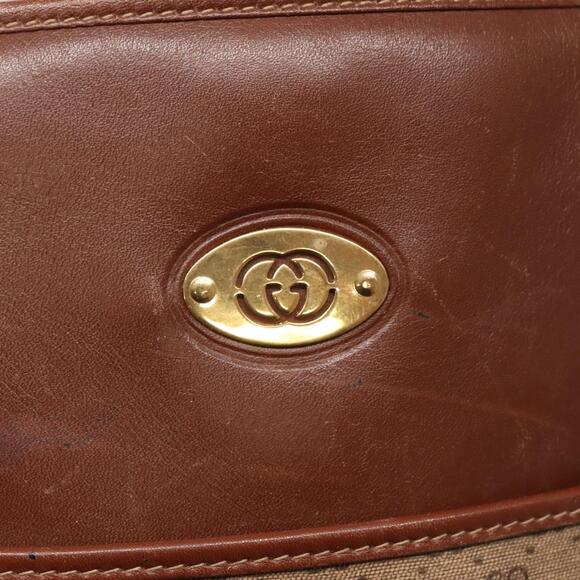 GUCCI Micro GG Supreme Tote Bag Pvc Beige Gold 002 37 002 37 - Picture 14 of 16